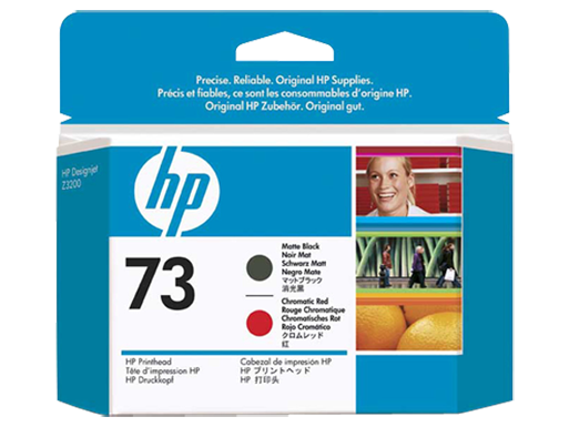 HP 73 - HP 73 CD949A Original MATTE BLACK AND CHROMATIC RED PRINTHEAD for Z3200 Series